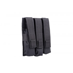 Triple magazine pouch for MP5 type magazines - black (ACM)